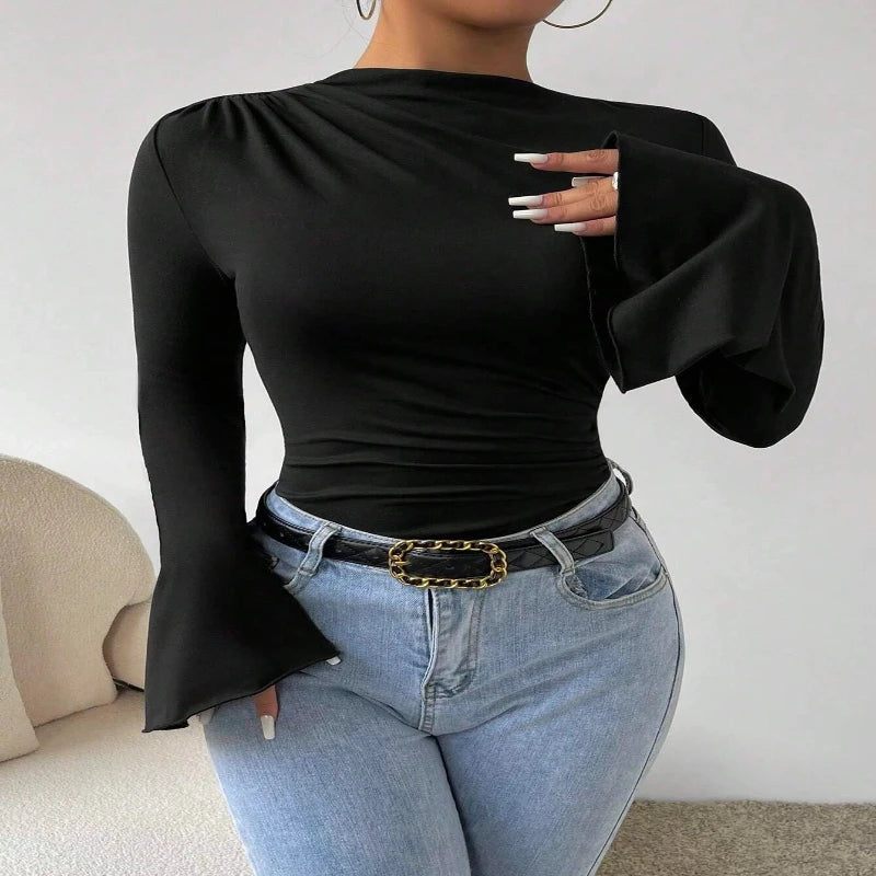 BELL SLEEVE BODYSUIT