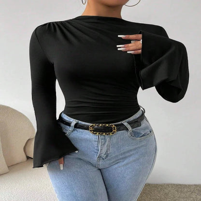 BELL SLEEVE BODYSUIT