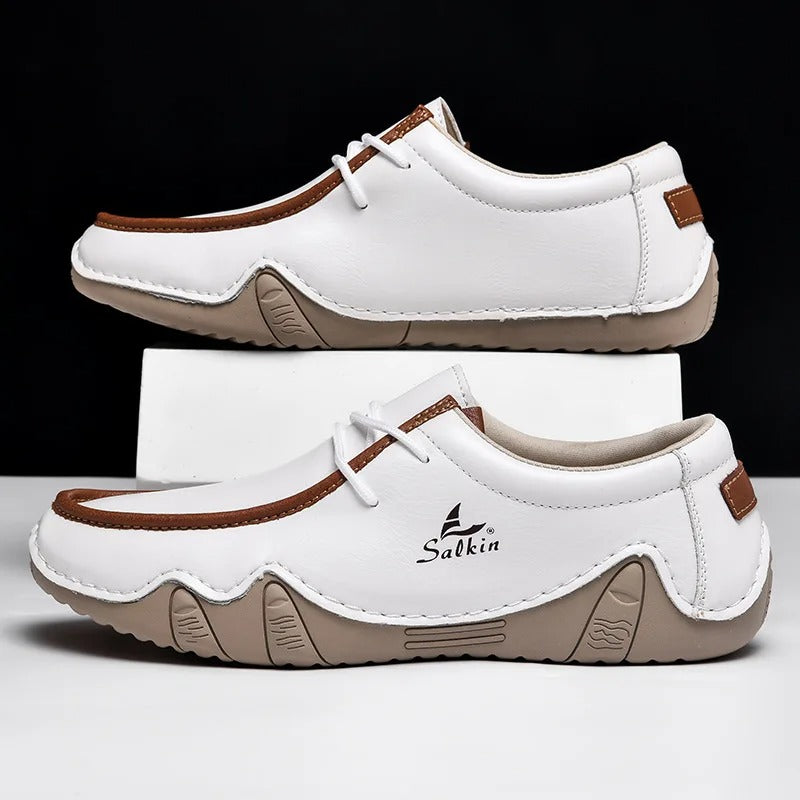 SERGIO LEATHER LOAFERS