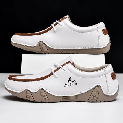 SERGIO LEATHER LOAFERS