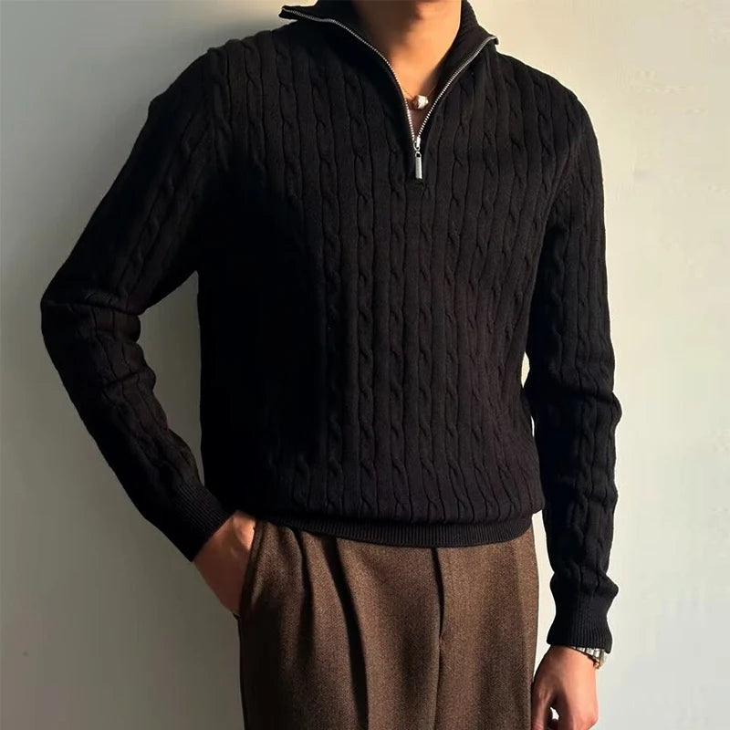 POLO LONG SLEEVE ZIPPER