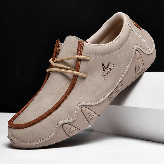 SERGIO LEATHER LOAFERS