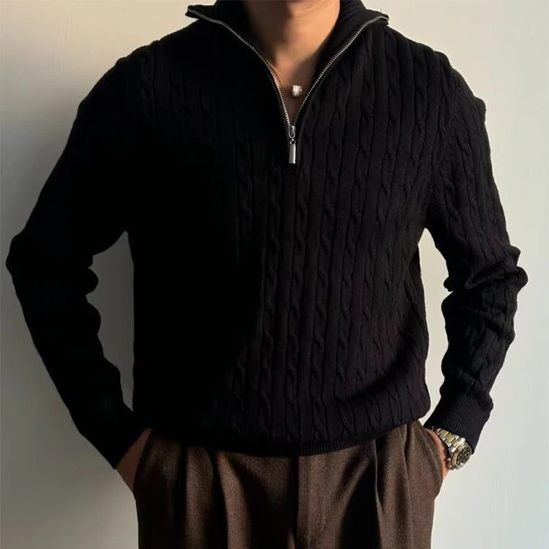 POLO LONG SLEEVE ZIPPER