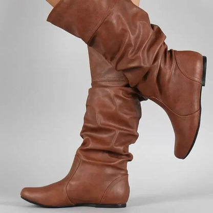 MID CALF WESTERN BOOTS