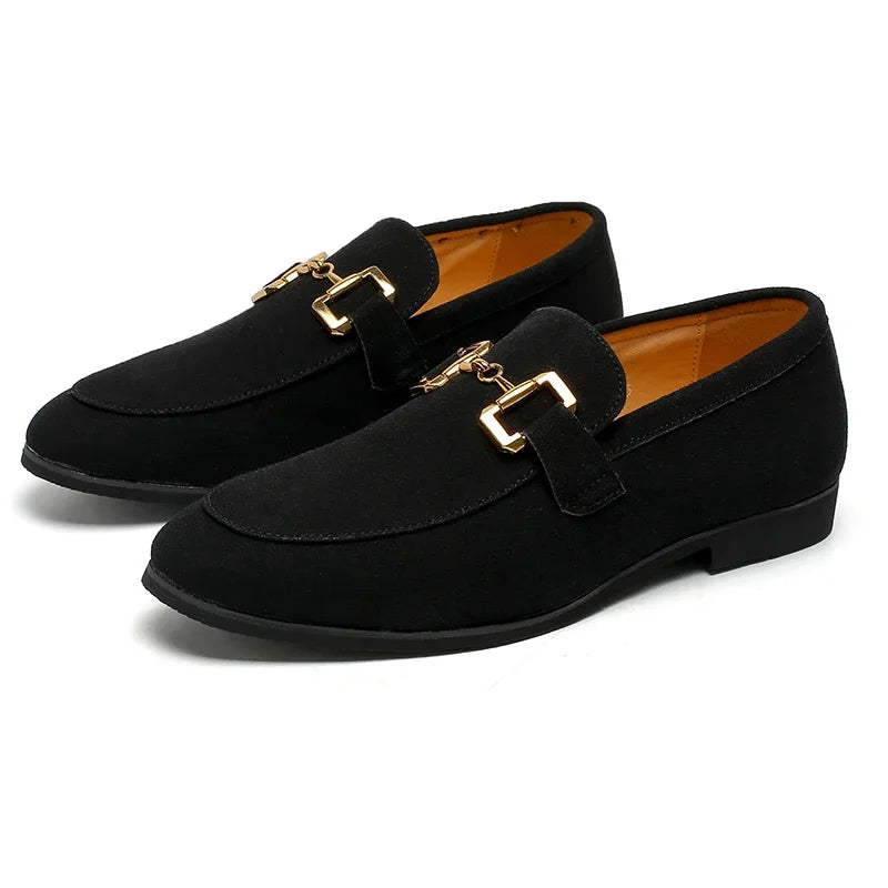 LORENZO VELVET LOAFERS