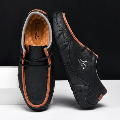 SERGIO LEATHER LOAFERS