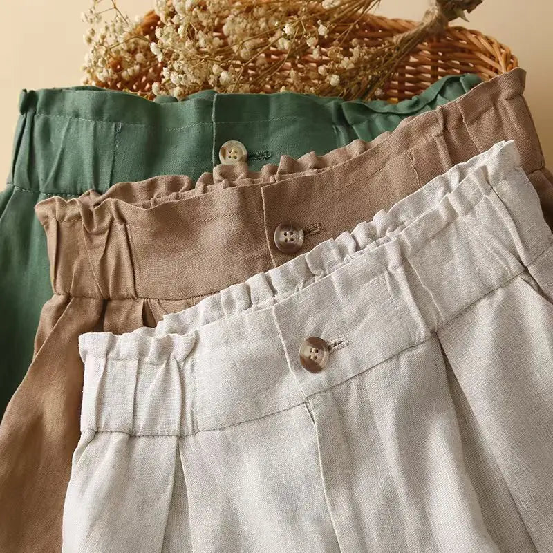LIRRA LINEN SHORTS
