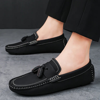 ARISTO LEATHER LOAFERS