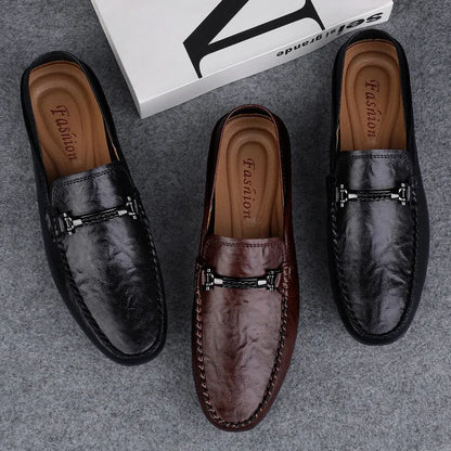 MARCELLO LEATHER LOAFERS