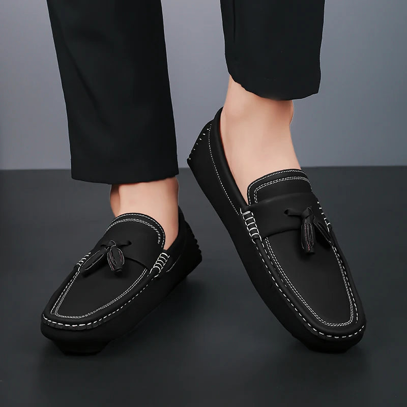 ARISTO LEATHER LOAFERS