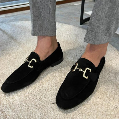 LORENZO VELVET LOAFERS