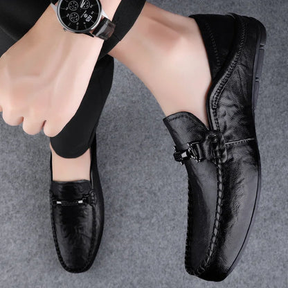 MARCELLO LEATHER LOAFERS