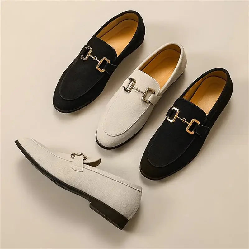 LORENZO VELVET LOAFERS