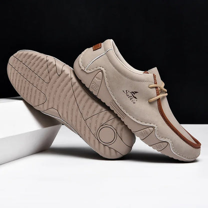 SERGIO LEATHER LOAFERS