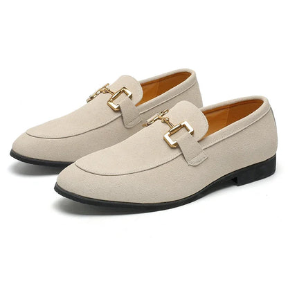 LORENZO VELVET LOAFERS