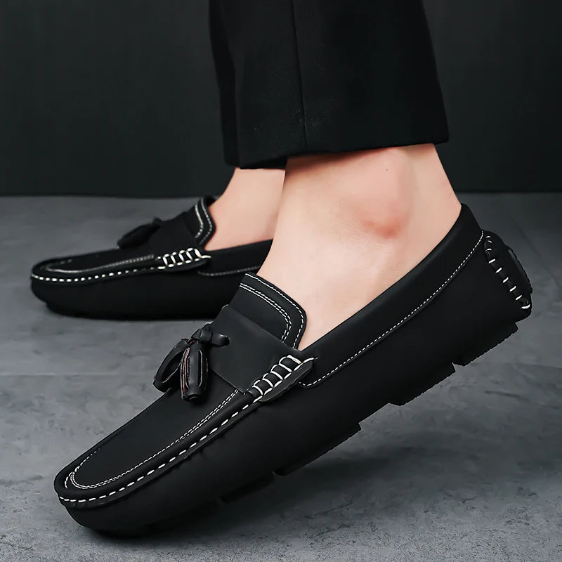 ARISTO LEATHER LOAFERS