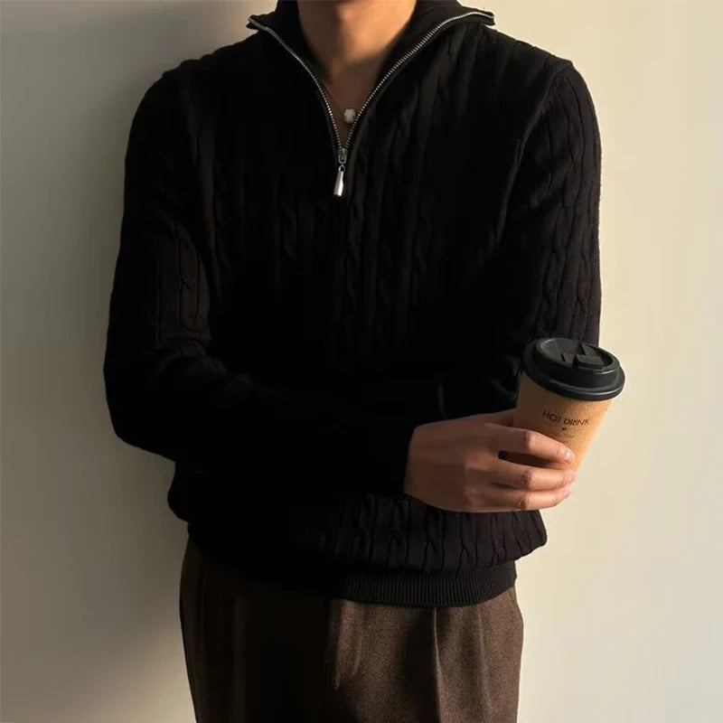 POLO LONG SLEEVE ZIPPER