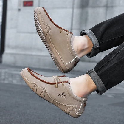 SERGIO LEATHER LOAFERS