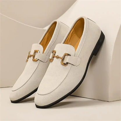 LORENZO VELVET LOAFERS