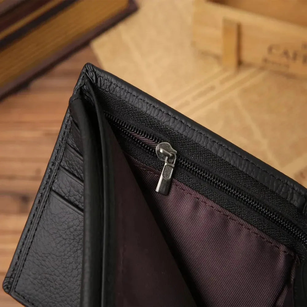 GRIT LEATHER WALLET