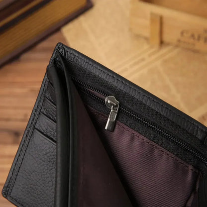 GRIT LEATHER WALLET